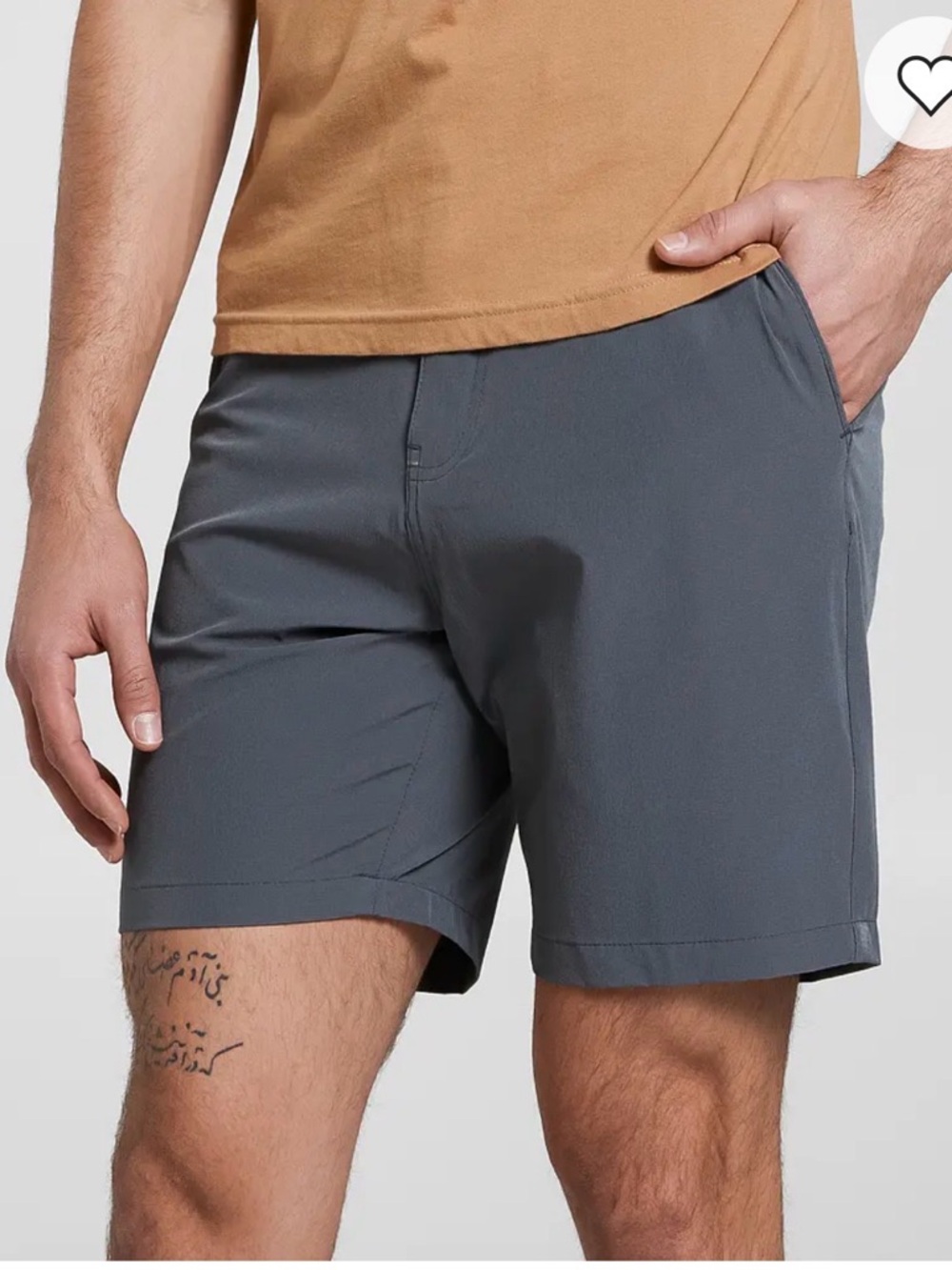 Maven Co-Op Fairway Performance Stretch Mens Shorts Size 28